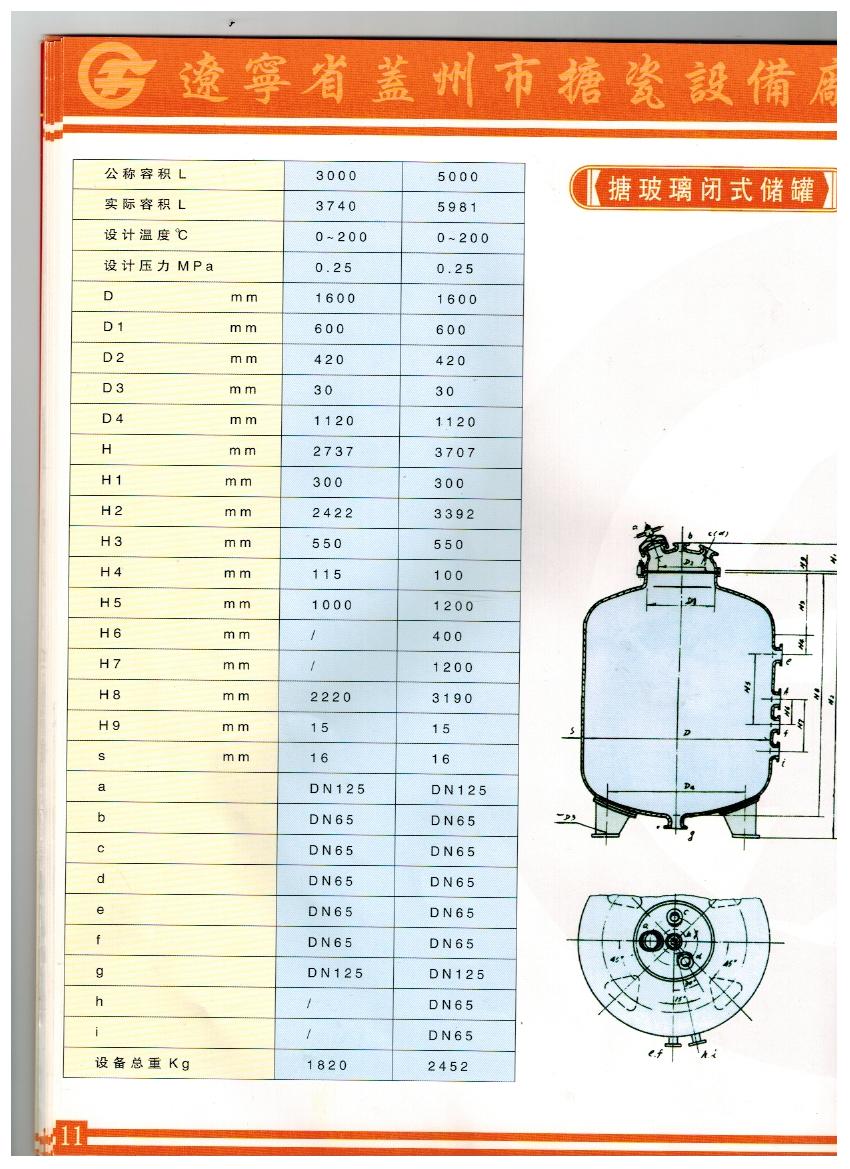 搪玻璃储罐